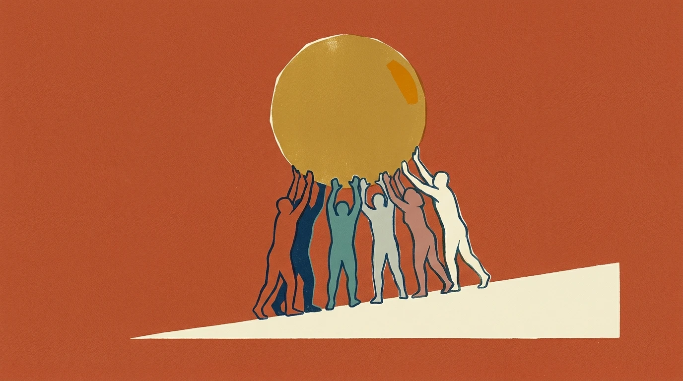 The shared sun